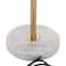 CosmoLiving by Cosmopolitan 23" White Metal Modern Table Lamp